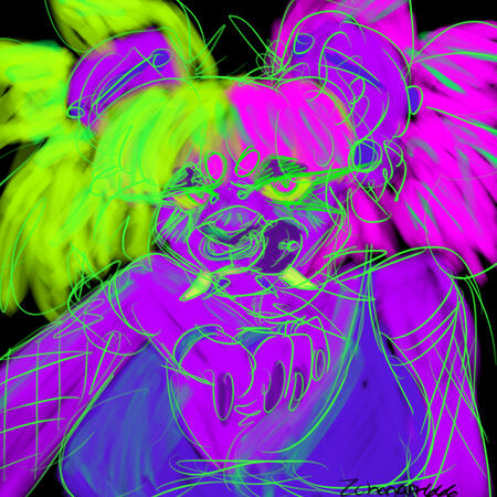 Punky High Art Sketch